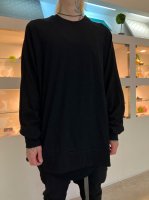 A.F ARTEFACT / Dolman Over Size Pullover / Black