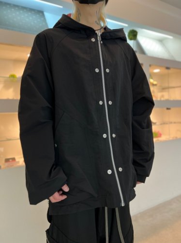 A.F ARTEFACT / Over Sized Hoodie Blouson / Black - LAD MUSICIAN