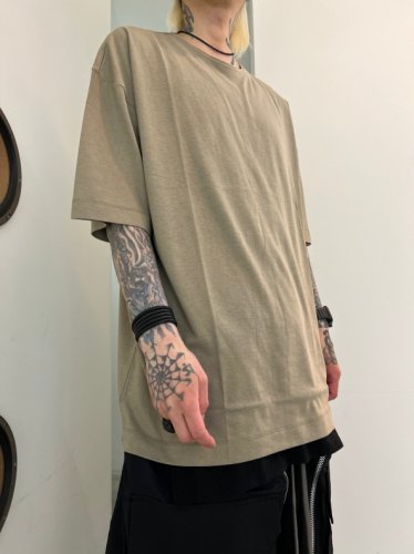 VOAAOV / COTTON MODAL T-Shirt / KHAKI - LAD MUSICIAN・A.F ARTEFACT