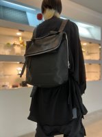 A.F ARTEFACT×Portaille / Leather Back Pack / Black