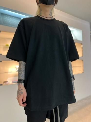 LAD MUSICIAN / 16/2 HEAVY T-CLOTH MUJI SUPER BIG T / BLACK - LAD