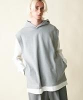 ͽʡrehacer / Fake Layerd Hooded CS / 8ȯͽ / 23ǯ 6/4 