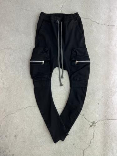 A.F ARTEFACT / Pocket Sarouel Skinny Denim / Black - LAD MUSICIAN