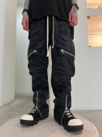 A.F ARTEFACT / Vintage Dyed Pocket Long Pants / Black