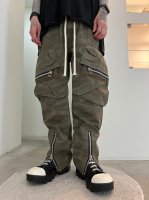 A.F ARTEFACT / Vintage Dyed Pocket Long Pants / Khaki