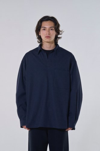 victim 23aw big skipper shirts身幅61cm - spacioideal.com