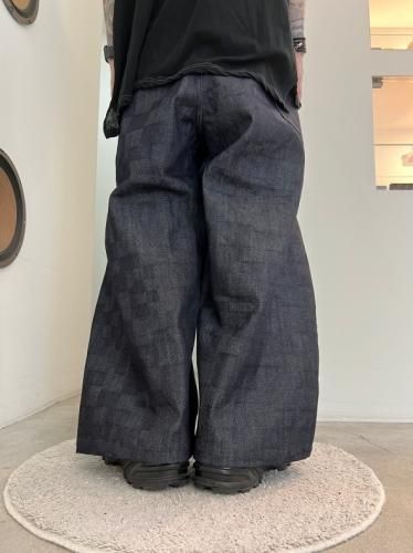 ANREALAGE / WRAP AZ DENIM PANTS / Indigo - LAD MUSICIAN・A.F