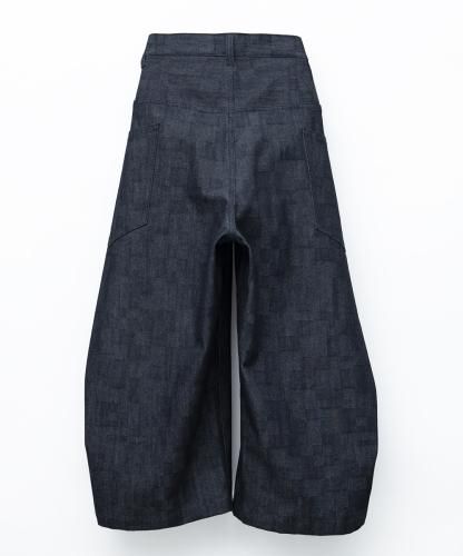 ANREALAGE / WRAP AZ DENIM PANTS / Indigo - LAD MUSICIAN・A.F