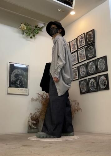 ANREALAGE / WRAP AZ DENIM PANTS / Indigo - LAD MUSICIAN・A.F