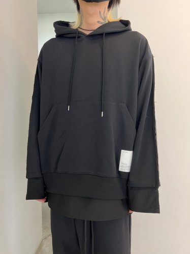 Wizzard REVERSIBLE LAYERED HOODIE - Tシャツ/カットソー(七分/長袖)