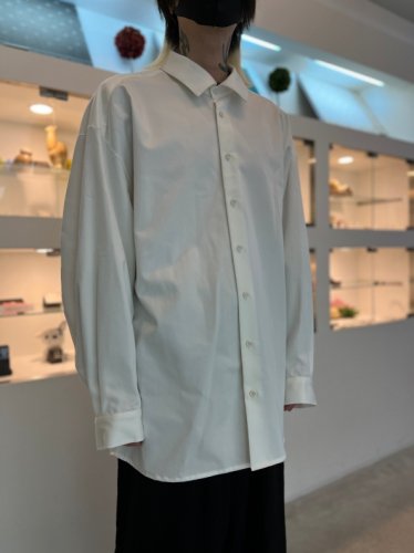 VOAAOV / Soft Seamer Oversize Shirt / WHITE - LAD MUSICIAN・A.F