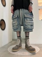 ͽʡA.F ARTEFACT / Vintage Denim Military Shorts / 35ȯͽ / 24ǯ 9/30  