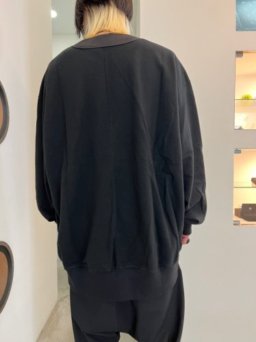 VOAAOV / Air Pile URAKE Crew Neck Sweatshirt / BLACK - LAD MUSICIAN・A.F  ARTEFACT・my beautiful landlet・VOAAOV・VICTIM・GARNI等の通販 |  鳥取県米子市のセレクトショップ、サイコボックス＜＜Psychobox＞＞