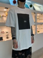 SUS by SUSPEREAL / SUS BOX TEE / White×Black