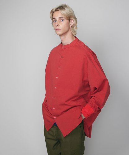 【予約商品】rehacer / “東炊き”No- Collar Rib Shirt / 11月上旬発売予定 / 23年 8/27 〆切 - LAD  MUSICIAN・A.F ARTEFACT・my beautiful landlet・VOAAOV・VICTIM・GARNI等の通販 |