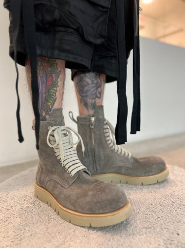 A.F ARTEFACT×Portaille / Laced Boots / Beige - LAD MUSICIAN・A.F ...