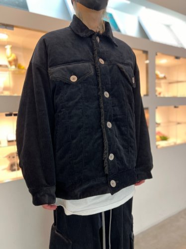 A.F ARTEFACT / Corduroy Blouson / Black - LAD MUSICIAN・A.F