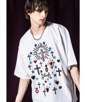 【予約商品】glamb / Crossing Heart T-shirts / 1月下旬発売予定 / 23年 11/19 〆切