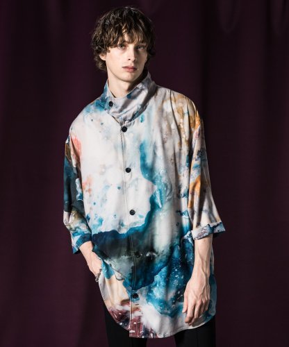 【予約商品】glamb / Watercolor Hi Neck Shirts / 2月下旬発売予定 / 23年 11/19 〆切 - LAD  MUSICIAN・A.F ARTEFACT・my beautiful landlet・VOAAOV・VICTIM・GARNI等の通販 |