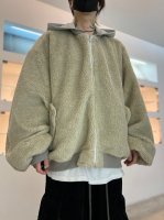 <img class='new_mark_img1' src='https://img.shop-pro.jp/img/new/icons34.gif' style='border:none;display:inline;margin:0px;padding:0px;width:auto;' />A.F ARTEFACT / Teddy Fleece MA-1 / Ivory