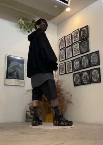 grounds / MOOPIE AS1 SANDAL / BLACK×BLACK - LAD MUSICIAN