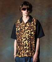 【予約商品】glamb / Leopard Panel Shirt / 5月下旬発売予定 / 24年 2/25 〆切