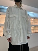 glamb / 4XL Lace Shirts / White