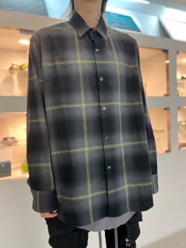 LAD MUSICIAN / COTTON VIYELLA OMBRE CHECK BIG SHIRT / GRAY×BLACK - LAD  MUSICIAN・A.F ARTEFACT・my beautiful landlet・VOAAOV・VICTIM・GARNI等の通販 | ...