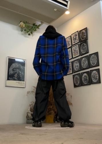 LAD MUSICIAN レーヨンチェックシャツ 2017AW LAD MUSICIAN ラッドミュージシャン レーヨン チェック柄 シャツ