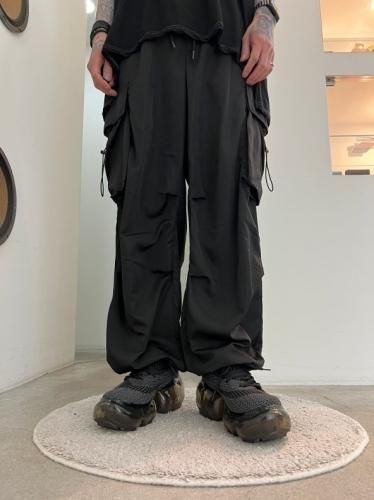 VICTIM TECH CARGO PANTS ほぼ未使用 VICTIM / TECH CARGO PANTS / BLACK - LAD MUSICIAN・A.F ARTEFACT・my