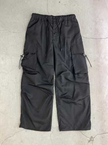 VICTIM / TECH CARGO PANTS / BLACK - LAD MUSICIAN・A.F ARTEFACT・my
