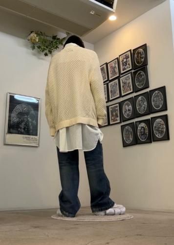 VICTIM / DENIM BUGGY SLACKS / BLUE - LAD MUSICIAN・A.F VICTIM / DENIM BUGGY SLACKS / BLUE - LAD MUSICIAN・A.F