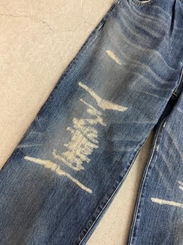 VICTIM / DENIM BUGGY SLACKS / BLUE - LAD MUSICIAN・A.F VICTIM / DENIM BUGGY SLACKS / BLUE - LAD MUSICIAN・A.F