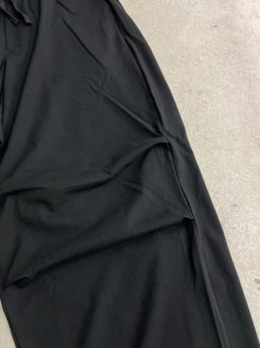 LAD MUSICIAN / 40/50 T-CLOTH OVER PANTS / BLACK - LAD