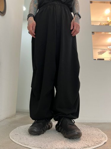 LAD MUSICIAN / 40/50 T-CLOTH OVER PANTS / BLACK - LAD MUSICIAN・A.F  ARTEFACT・my beautiful landlet・VOAAOV・VICTIM・GARNI等の通販 |  鳥取県米子市のセレクトショップ、サイコボックス＜＜Psychobox＞＞