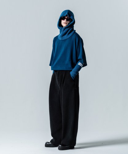 予約商品】glamb / Half Sleeves Turtle Neck Knit / 8月下旬発売予定 