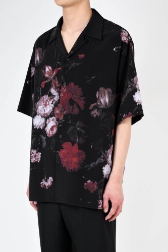 LAD MUSICIAN / DECHINE OIL PAINTING FLOWER SHORT SLEEVE OPEN COLAR SHIRT /  RED - LAD MUSICIAN・A.F ARTEFACT・my beautiful  landlet・VOAAOV・VICTIM・GARNI等の通販 | 鳥取県米子市のセレクトショップ、サイコボックス＜＜Psychobox＞＞