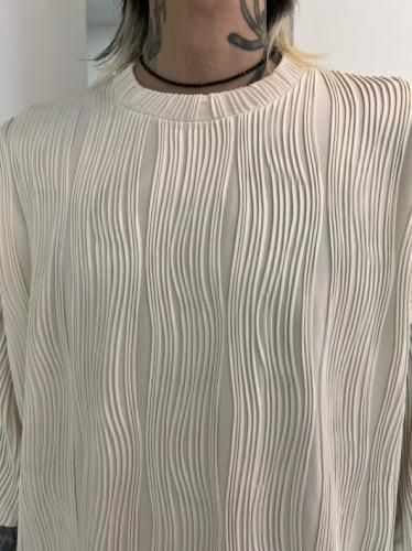 トップス glamb Willow Crepe T-shirt セール】Willow Crepe T-Shirt / ウィロークレープTシャツ（T
