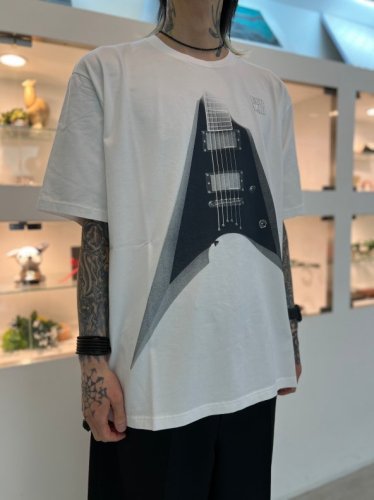 LAD MUSICIAN×ESP / PERMANENT ROCKER pt BIG TEE 1 / WHITE - LAD MUSICIAN・A.F  ARTEFACT・my beautiful landlet・VOAAOV・VICTIM・GARNI等の通販 |  鳥取県米子市のセレクトショップ、サイコボックス＜＜Psychobox＞＞