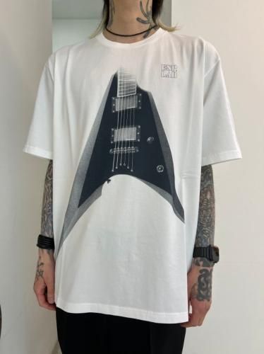 LAD MUSICIAN×ESP / PERMANENT ROCKER pt BIG TEE 1 / WHITE