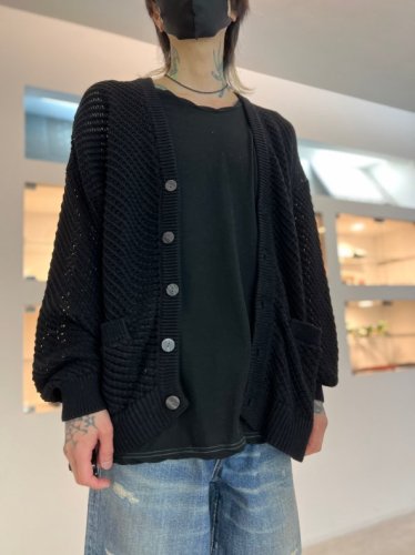 VICTIM / SUMMER CARDIGAN / BLACK - LAD MUSICIAN・A.F ARTEFACT・my beautiful  landlet・VOAAOV・VICTIM・GARNI等の通販 | 鳥取県米子市のセレクトショップ、サイコボックス＜＜Psychobox＞＞