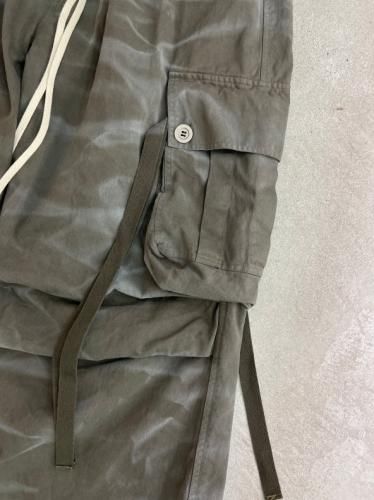 A.F ARTEFACT / Vintage Dyed Wide Pants / Khaki - LAD MUSICIAN・A.F