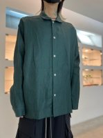 <img class='new_mark_img1' src='https://img.shop-pro.jp/img/new/icons34.gif' style='border:none;display:inline;margin:0px;padding:0px;width:auto;' />A.F ARTEFACT / Linen Shirts / Green