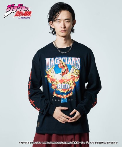 予約商品】glamb×JOJO / Magician's Red Long Sleeves T-shirt / 9月上旬発売予定 / 23年 6/23  〆切 - LAD MUSICIAN・A.F ARTEFACT・my beautiful landlet・VOAAOV・VICTIM・GARNI等の通販  | 鳥取県米子市のセレクトショップ、サイコボックス＜＜Psychobox＞＞