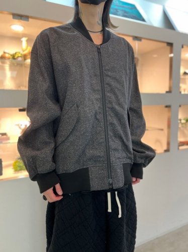 VOAAOV / JAZZ NEP BROKEN TWILL MA-1 Blouson / BLACK - LAD MUSICIAN・A.F  ARTEFACT・my beautiful landlet・VOAAOV・VICTIM・GARNI等の通販 |  鳥取県米子市のセレクトショップ、サイコボックス＜＜Psychobox＞＞