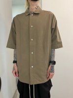 ͽʡA.F ARTEFACT / Twill HalF Sleeve Shirts / 35ȯͽ / 24ǯ 9/30 