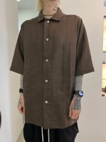 ͽʡA.F ARTEFACT / Herringbone Linen HalF Sleeve Shirts / 35ȯͽ / 24ǯ 9/30 