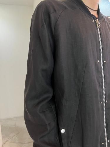 予約商品】A.F ARTEFACT / Herringbone Linen Bomber Jacket / 1