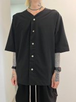 ͽʡA.F ARTEFACT / Stretch Nylon No-Collar Baseball Shirts / 35ȯͽ / 24ǯ 9/30 