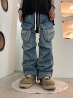 ͽʡA.F ARTEFACT / Denim Cargo Tuck Baggy Pants / 24ȯͽ / 24ǯ 9/30 ڤξʼ̿